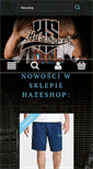 Mobile Screenshot of hazeshop.pl
